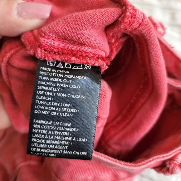 BDG coral denim shorts - Picture 10 of 14